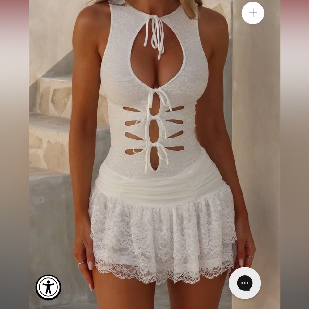 Mini outcast dress